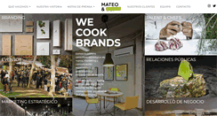 Desktop Screenshot of mateoandco.es